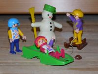 Playmobil *Rarität* Kinder/Schneemann/Schlitten 3688 (1992) Niedersachsen - Bücken Vorschau