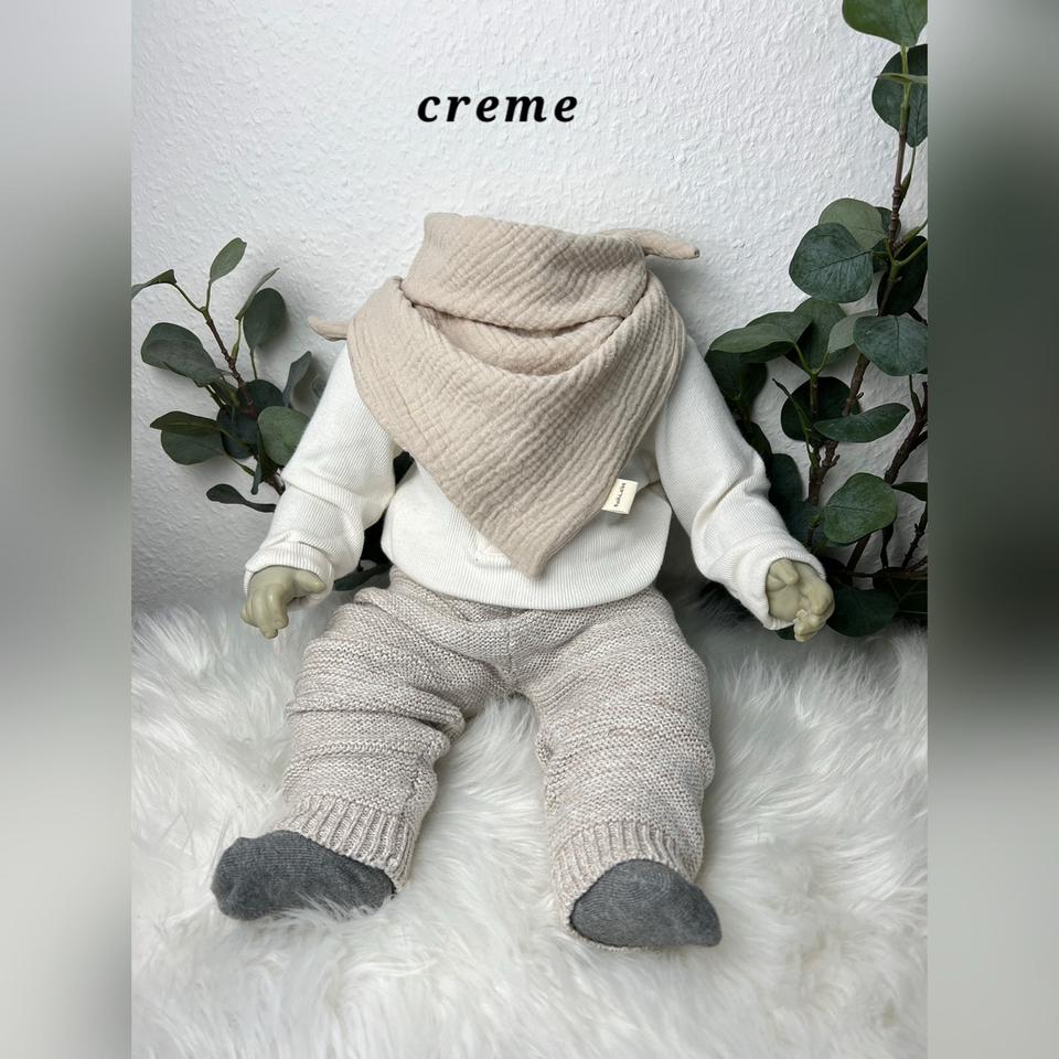 Musselin Baby Dreiecktuch doppellagig ♥️ 70x50x50cm Dreieckstuch in Ennepetal