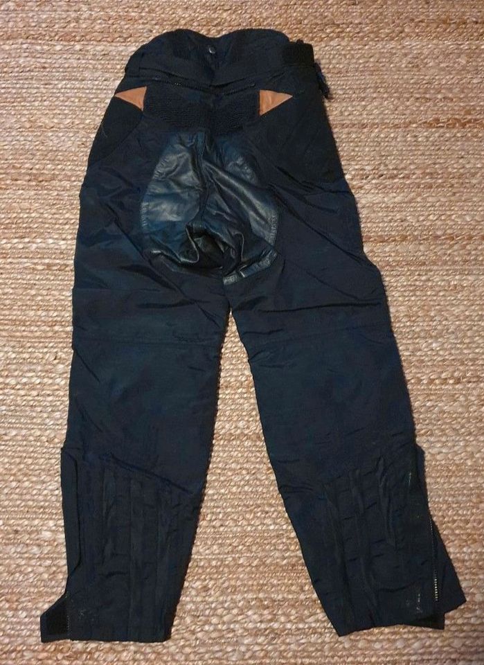 Motorradhose Polo Scotchlite 3M, m. Leder, Nierens. Gr.38 wie NEU in Bersenbrück