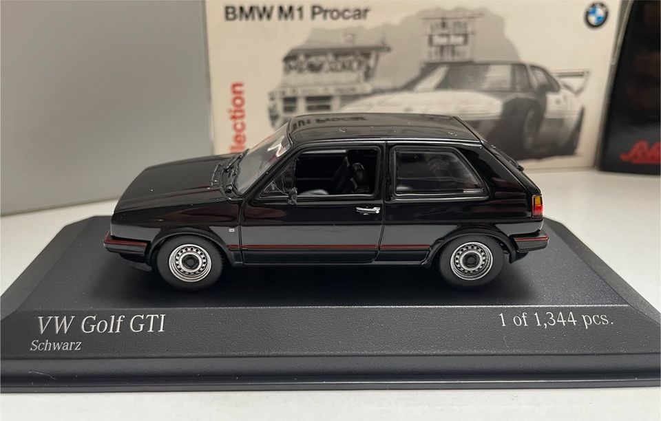 Minichamps 1985 Vw Golf-2 GTi Volkswagen 1:43 Modellauto in Hamburg