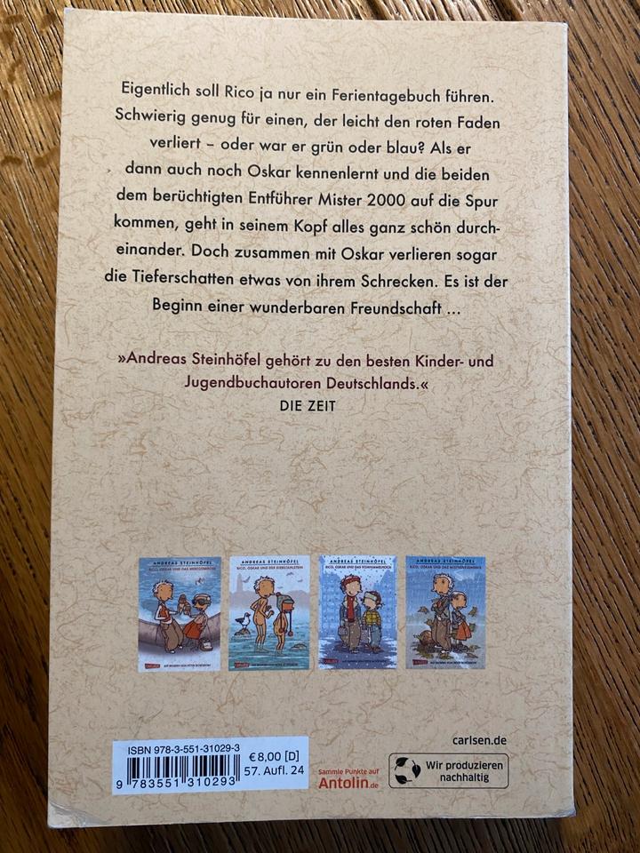 Buch Rico, Oskar und die Tieferschatten Andreas Steinhöfel in Oberreichenbach