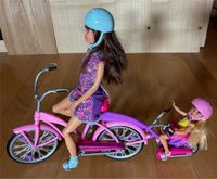 Barbie Family Fahrrad mit Anhänger, "Tandem" München - Au-Haidhausen Vorschau