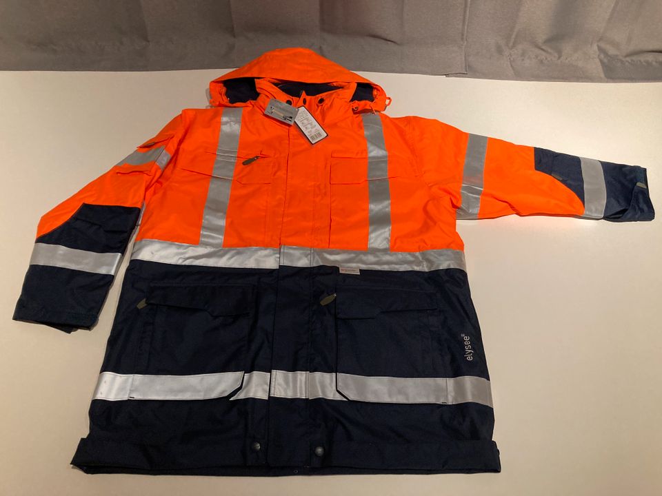 Elysee Warnschutzparka 4-in-1 orange/marine XXL +++NEU+++ in Süsel