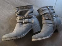 Stiefelette Stiefel  Bruno Banani Boots blau 38 neuwertig Nordrhein-Westfalen - Inden Vorschau