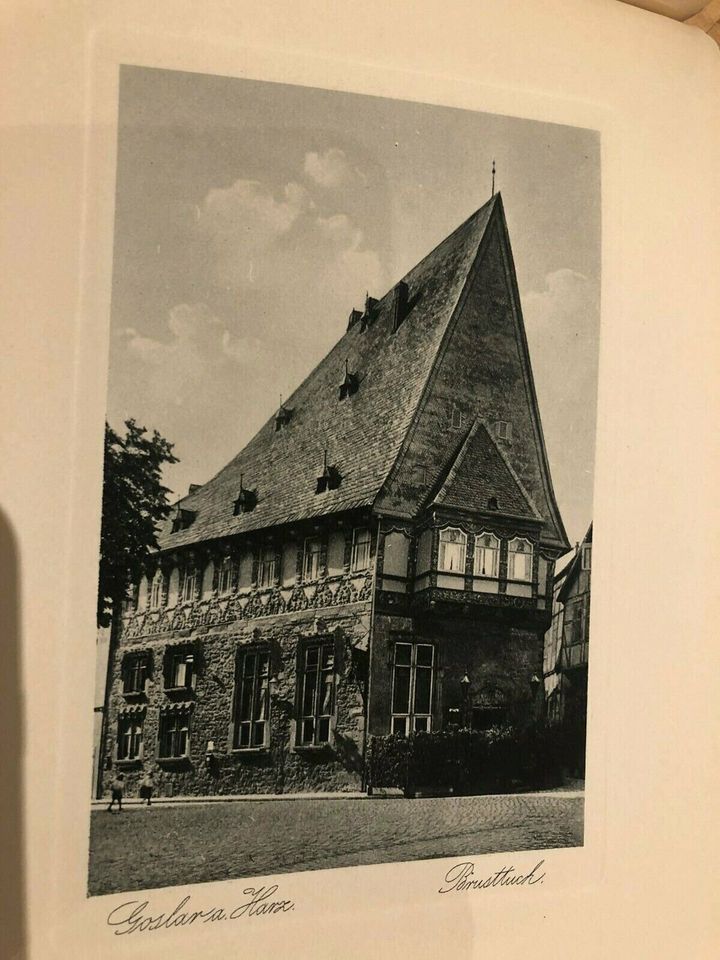 Goslar a./ Harz - 8 Original Kupfertiefdrucke auf Büttenkarton in Hamburg