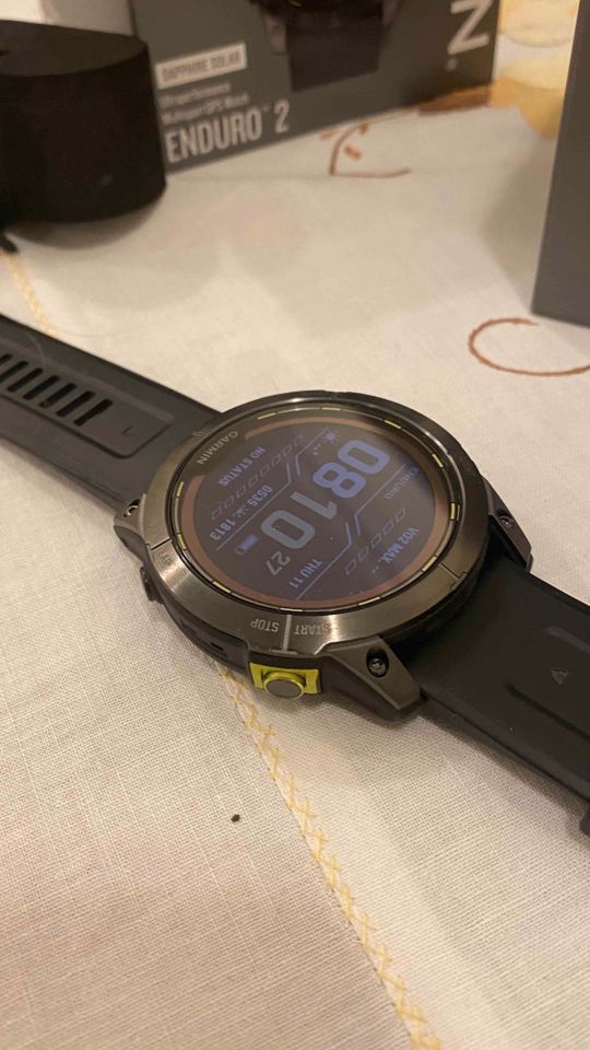 Garmin Enduro 2 Sapphire Solar Titanium - Sportwatch Smartwatch in Dresden