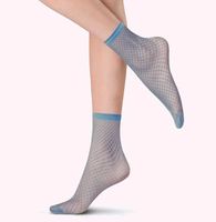 OROBLU Parisian Net Fishnet Fischnet Netzstrümpfe Socken blau NEU München - Maxvorstadt Vorschau