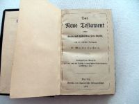 Das Neue Testament 1909! Sachsen-Anhalt - Goldbeck Vorschau