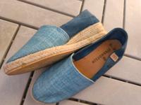 Espadrille Schuhe Strandfein Gr. 38 blau Thüringen - Erfurt Vorschau