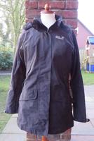 Jack Wolfskin Mantel schwarz Gr. S TEXAPORE Niedersachsen - Saterland Vorschau