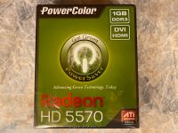 ORIGINALVERPACKTE / OVP Radeon HD 5570 PowerColor Grafikkarte Bayern - Buch a. Erlbach Vorschau