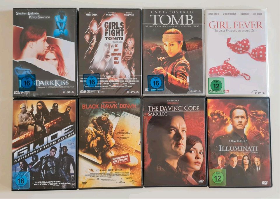 DVD Sammlung, ca 30 DVDs in Gerbrunn