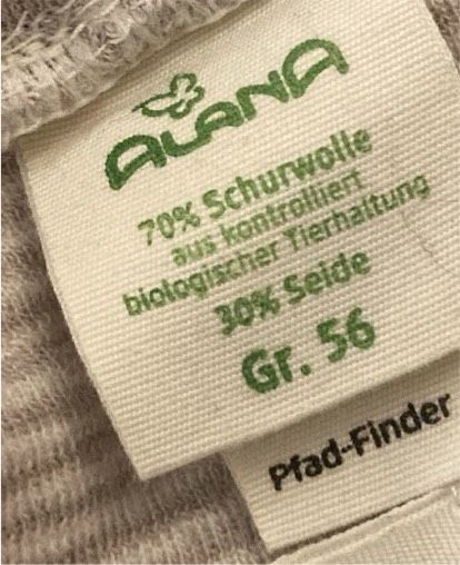 Alana Wolle/Seide Leggings Hose mit Fuß Gr.56 in Hannover