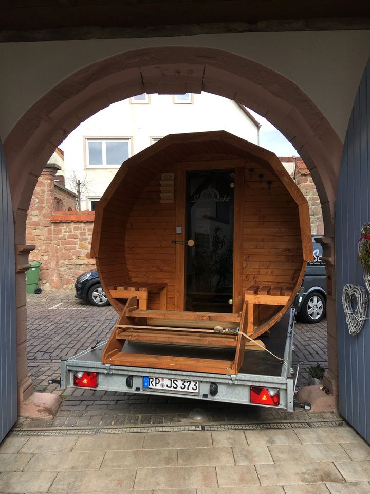 Mobile Sauna mieten - Sauna-Verleih - Wellness daheim in Hochdorf-Assenheim