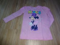 Langarmshirt Minnie Maus, Disney, rosa, Gr. 116 Sachsen - Bernsdorf Vorschau