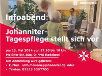 Johanniter Tagespflege - Infoabend Sachsen - Radebeul Vorschau