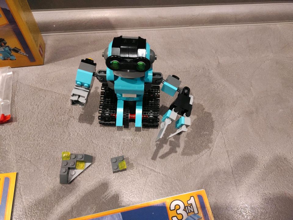 LEGO Creator 31062 Forschungsroboter 3 in 1 w. NEU in Wackersdorf