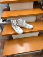 Leder-Sneaker von Paul Green, ungetragen, Gr. 41 Köln - Weiß Vorschau