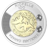 2 Dollar KANADA CAD Münze Gedenkmünze J. P. RIOPELLE 2023 BU München - Ludwigsvorstadt-Isarvorstadt Vorschau