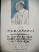 Bild Papa Pius XII Original auf Papier mit Papas Siegel Saarbrücken-West - Burbach Vorschau