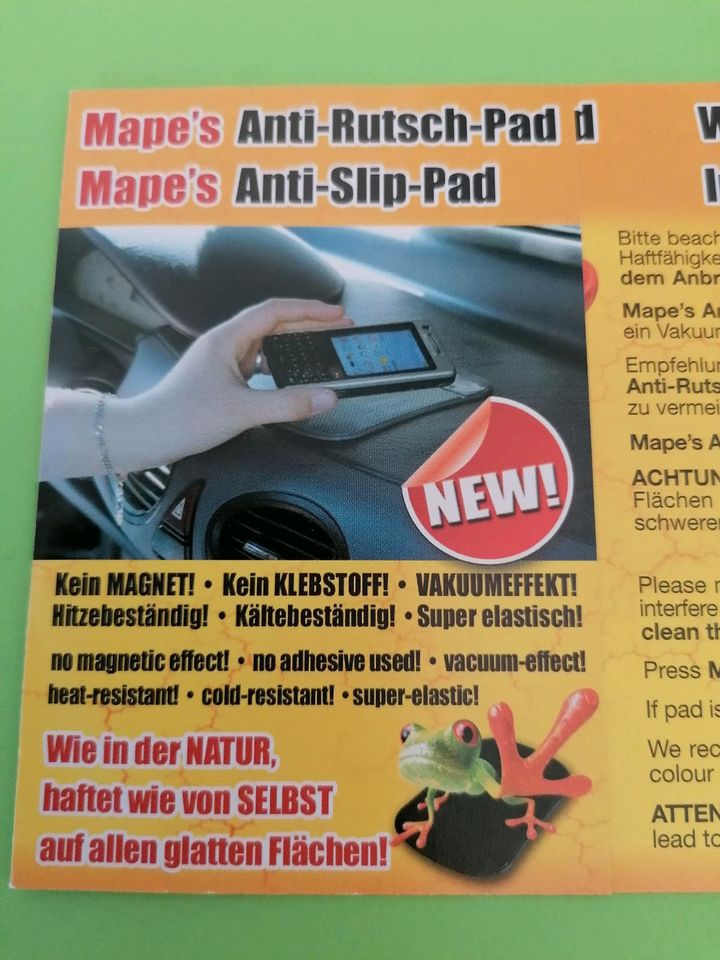 Neues Antirutschpad fürs Auto! Handyhalterung! in Lollar