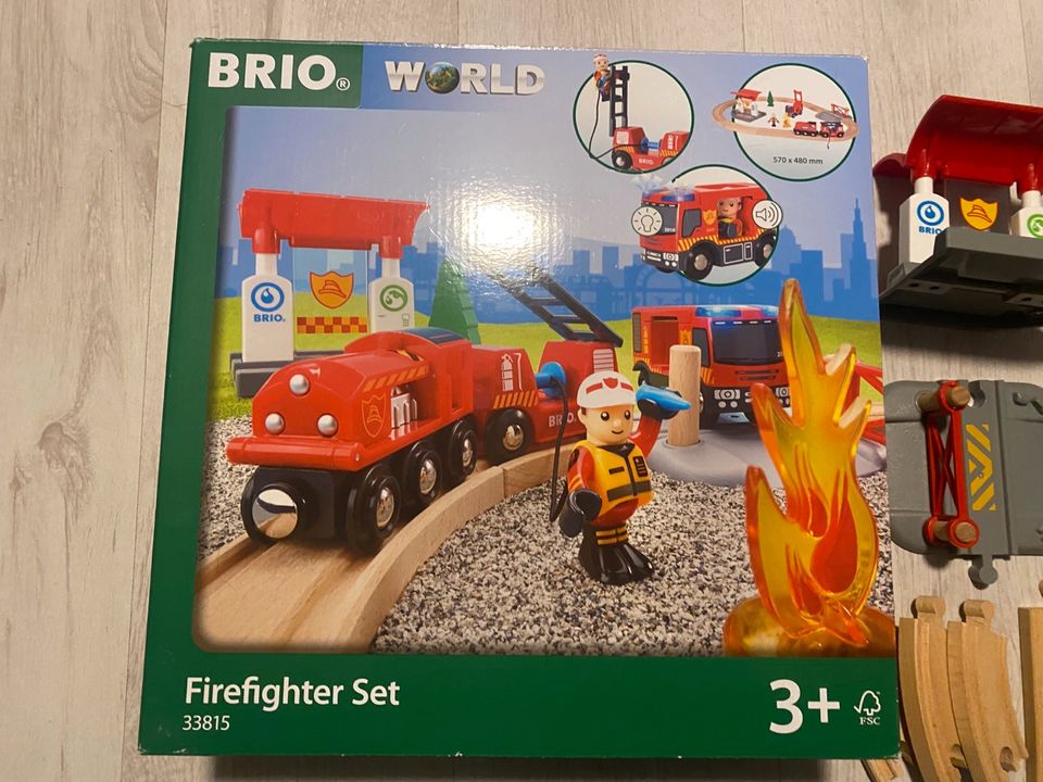 Brio Firefighter Set (33815, Bahn Feuerwehrset) in Dorsten