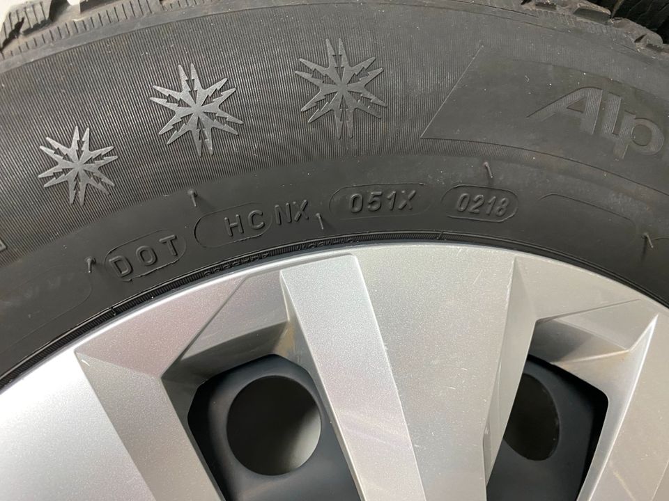 Winterräder, Winterreifen Satz VW Polo AW, Michelin 185/65R15 in Wetzlar