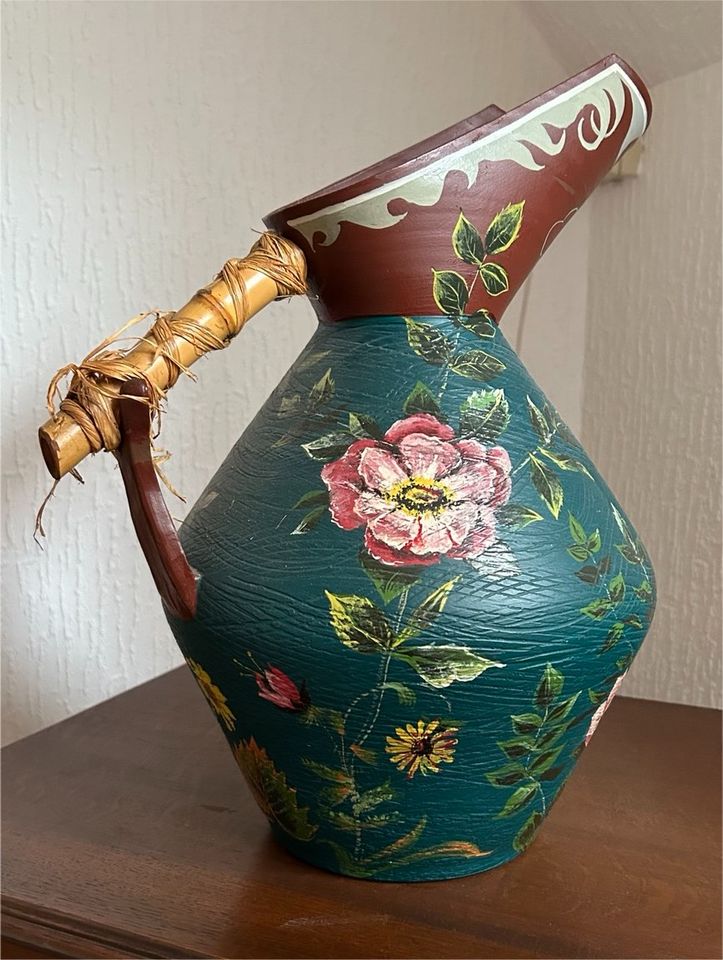 Vase Handbemalt in Herten