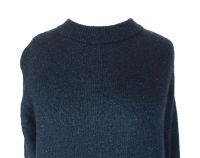 H&M Strickpullover / Pullover in dunkelblau / Glitzer in hellblau Hessen - Großenlüder Vorschau