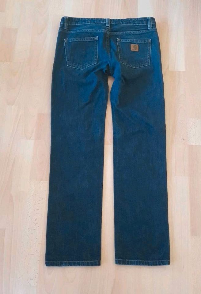 Carhartt Jeans, 28 32, blau, Top in Mühlhausen