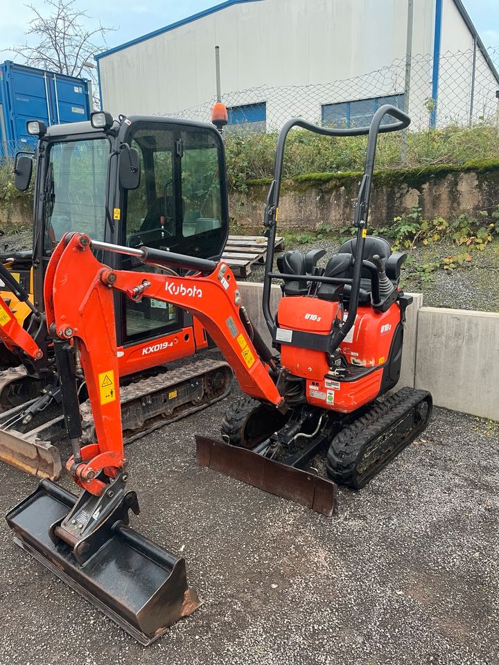 Minibagger Microbagger zu Vermeiten Kubota U10 in Ensdorf