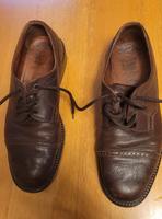 Herrenhalbschuhe braun Gr. 43 Leder POLIFLEX Rheinland-Pfalz - Osann-Monzel Vorschau