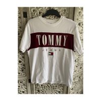 NEU Tommy Hilfiger Jeans Damen T-Shirt weiß roter Aufdruck | M Essen - Essen-Ruhrhalbinsel Vorschau
