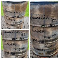 Feuertonne Brenntonne 200l Familie Spruch Rostdeko Deko Garten Niedersachsen - Ahlerstedt Vorschau