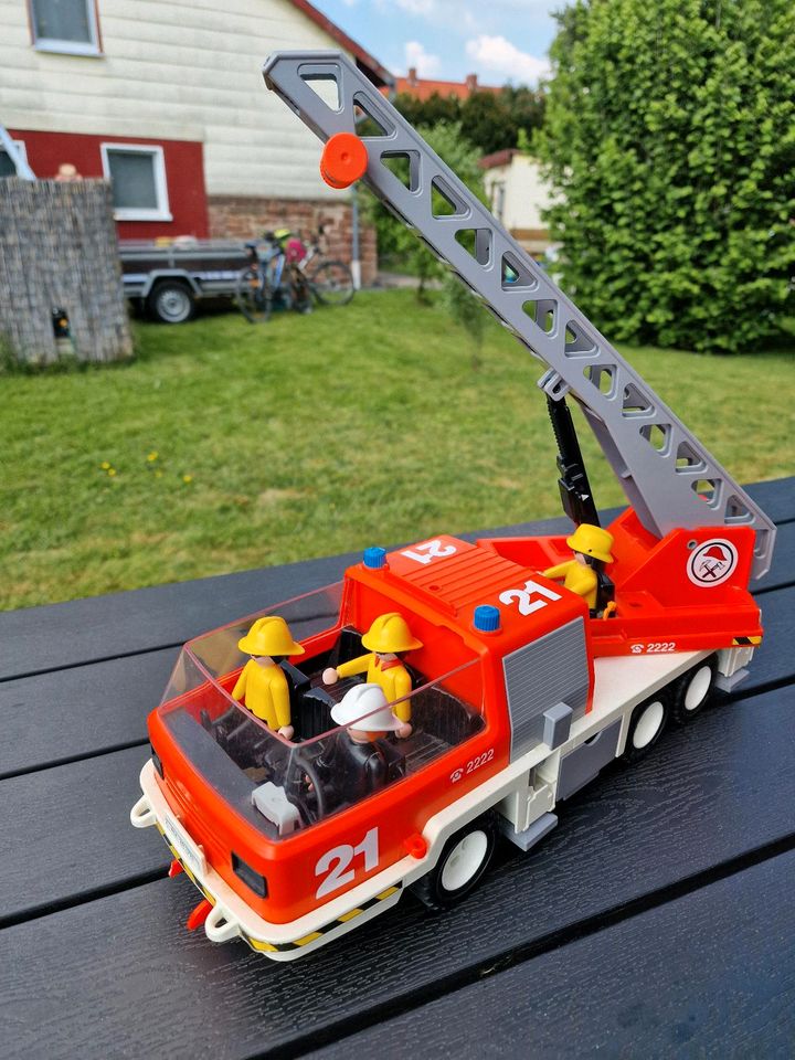 Playmobil Feuerwehr Drehleiter in Einbeck