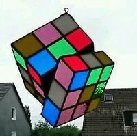 Tiffany Glaskunst Zauberwürfel Rubik's Cube / 80er Kult Essen - Essen-Frintrop Vorschau