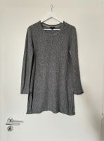 TOM TAILOR Strick Pullover Kleid grau meliert Rundhals Ausschnitt Frankfurt am Main - Innenstadt Vorschau