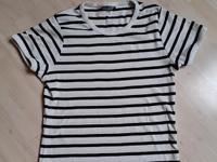 Montego T-Shirt mit Streifenmuster, schwarz/weiß Hessen - Langgöns Vorschau