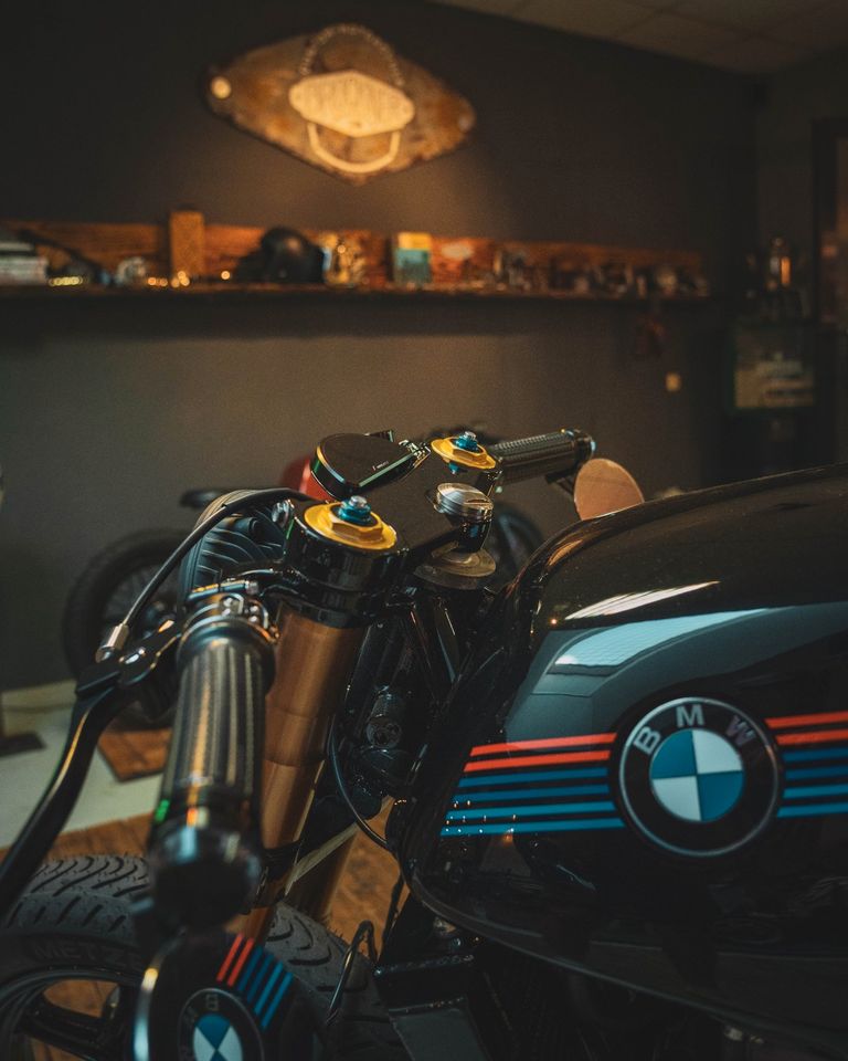 BMW K100 Black Arrow cafe racer in Magdeburg