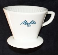 Seltener Melitta Filter 102 mit blauer Schrift (6) Niedersachsen - Norden Vorschau