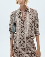 Mango Bluse Hemd mit Print M Nordrhein-Westfalen - Viersen Vorschau