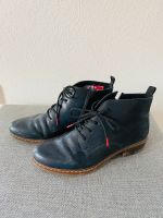 Halbstiefel Rieker dunkelblau Gr. 39 Hessen - Glauburg Vorschau