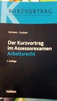 Kurzvortrag im Assessorexamen ARBEITSRECHT Hessen - Langen (Hessen) Vorschau