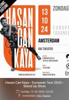 4x HASAN CAN KAYA EUROPA TOURNEE AMSTERDAM 13.10.2024 Hessen - Wiesbaden Vorschau