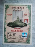 Ersttagsblatt zur Indienststellung der Fregatte Hamburg, Nr. 385 Nordrhein-Westfalen - Kirchhundem Vorschau