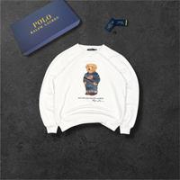 Ralph Lauren Pullover S weiß Polo Bear Sweater rundhals Bär Östliche Vorstadt - Steintor  Vorschau