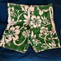 Old Navy Badeshort Herren, weiß-grün, Übergröße-XL Bayern - Weiherhammer Vorschau