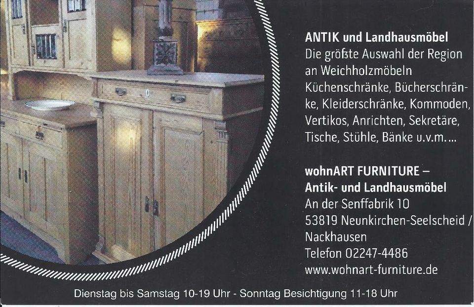 ★ ANTIK ★ Apothekerschrank ★ Ladenschrank Weichholz Apothekenschrank Küchenschrank Buffet ★ RARITÄT von wohnART ANTIKMÖBEL in Much