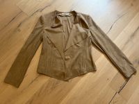 Betty Barclay Jacke Gr. 38 Wildleder Optik beige Baden-Württemberg - Wiesloch Vorschau