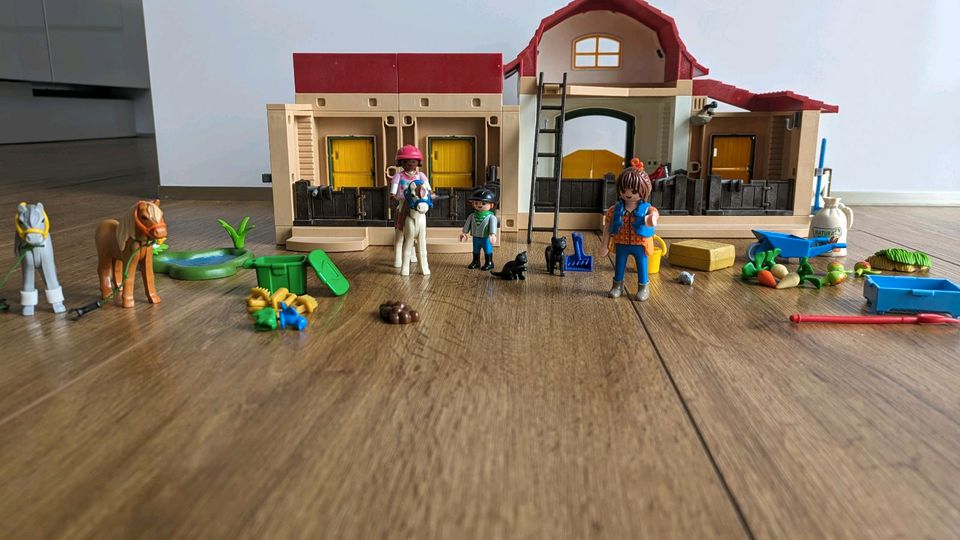 Playmobil Country  Ponyhof 6927 + 6474 Erweiterung in Großmehring